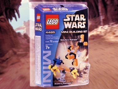 LEGO Set-Sebulba's Podracer & Anakin's Podracer - Mini-Star Wars / Mini / Star Wars Episode 1-4485-3-Creative Brick Builders